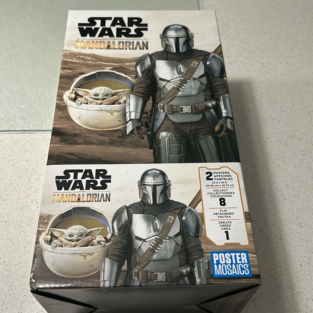 Stars Wars the Mandalorian posters set